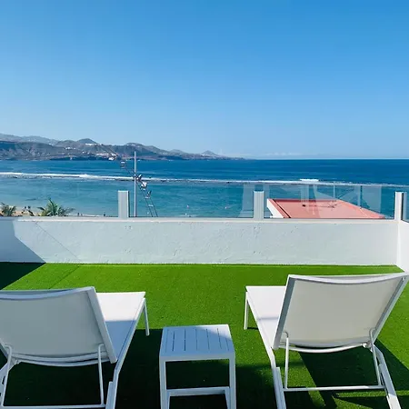 Beachfront Rooftop In Canteras Appartement